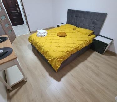 Pitesti Apartment | Elegant Garsoniera Kevin: Family-Friendly & Top Rated 9.2/10