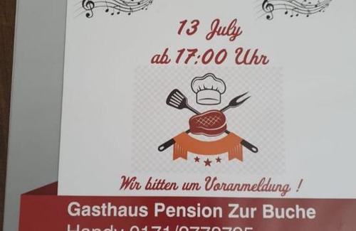 Mittelstrimmig House | Pet-Friendly Gasthaus Pension Zur Buche with Family Amenities