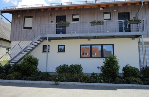 Hoßkirch Apartment | Top-Rated Gasthof Reiterstuben Apartment in Tranquil Setting