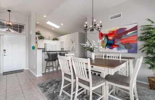Palm Valley House | Modern Pebblecreek Home with Pool, Hot Tub & Golf Car