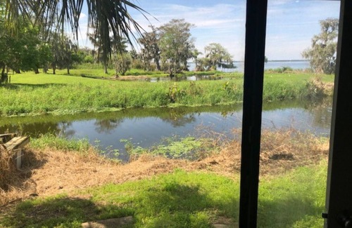 Oviedo House | Lakefront Getaway: 3 Bed Old-Florida Style Home