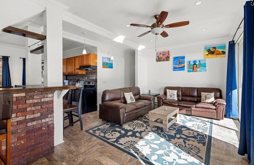 Ocean Bay Park House | Gatsby's - Heated Plunge Pool & Hot Tub in OBP, Sleeps 24, Steps From The Beach