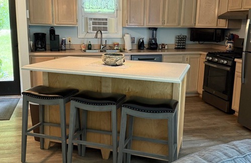 Seneca Rocks House | Relax and View Seneca Rocks from Your Cozy Living Room