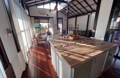 Pantai Tengah Villa | Modern Tropical Seaview Villa: Family-Friendly Getaway