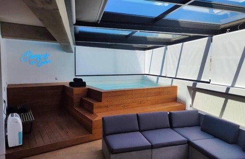 Athens City Centre Apartment | Relax at Gazi Pool House with Private Pools & Family-Friendly Fun