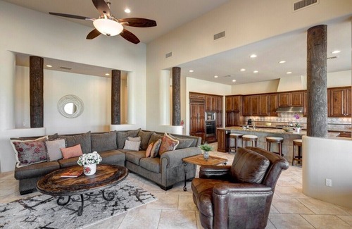Rio Verde Foothills House | Exceptional Rio Verde's Gelderland with Heated Pool & Spa