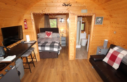 Hayton Cabin | Family-Friendly Gelt Pod: Glamping Near Hadrian's Wall