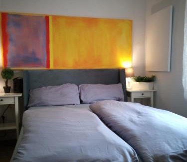 Poppenweiler Apartment | Cozy 1-Bedroom Retreat: Pet & Child Friendly Stay