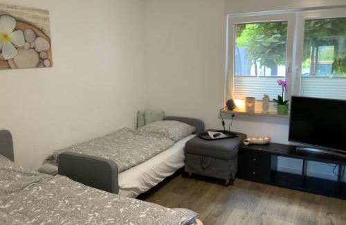 Rhein-Erft-Kreis District Apartment | Cozy One-Bedroom Retreat with Private Entrance