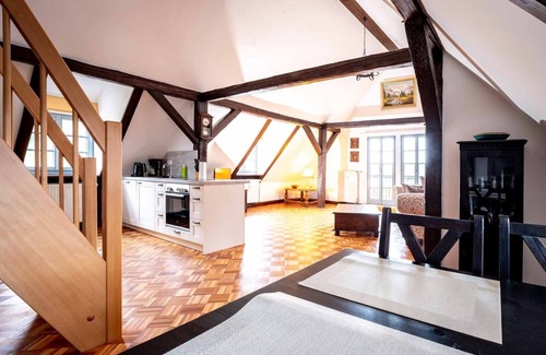 Creglingen Apartment | Inviting Maisonette with Scenic Balcony and Family Amenities