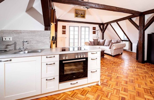 Creglingen Apartment | Inviting Maisonette with Scenic Balcony and Family Amenities