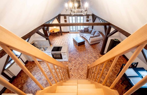 Creglingen Apartment | Inviting Maisonette with Scenic Balcony and Family Amenities