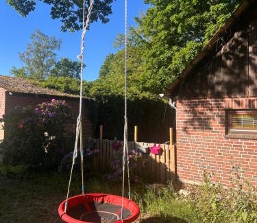 Langeloh Apartment | Gemütliche Ferienwohnung mit eigenem Garten auf dem Lohoff