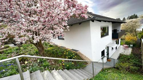 Bad Camberg Apartment | Family-Friendly Retreat Near the Kurpark with Hot Tub