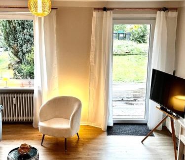 Uelzen Apartment | Cozy Uelzen Retreat with Private Garden & Pet-Friendly Amenities
