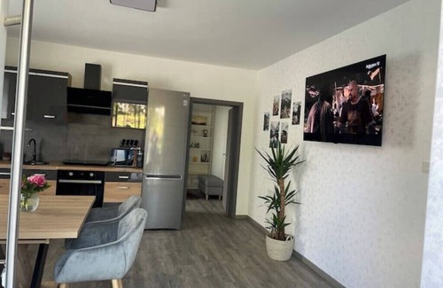 Huenfeld Apartment | Cozy Apartment with Balcony in Hünfeld - Family Friendly Stay