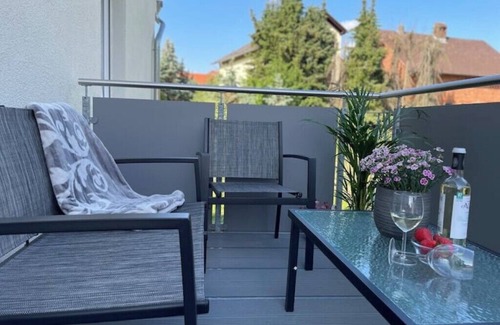 Huenfeld Apartment | Cozy Apartment with Balcony in Hünfeld - Family Friendly Stay