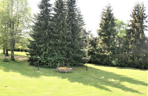 Langenbrand Apartment | Cozy Double Room with Balcony and Spa Amenities Await