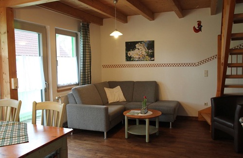 Aue Apartment | Cozy Family Retreat Near Playground in Scenic Countryside