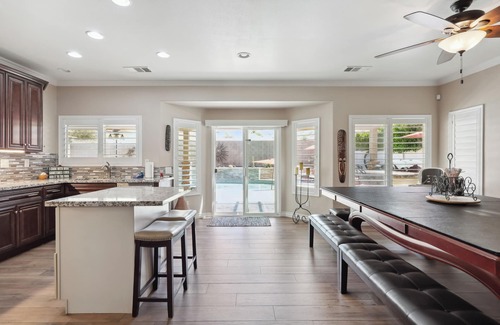 Desert Hot Springs House | Relaxing Desert Hot Springs Home with Pool & Golf Access