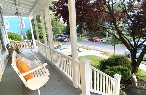 The Palisades House | Exceptional Gem with Spa & Parking in DC Palisades Village