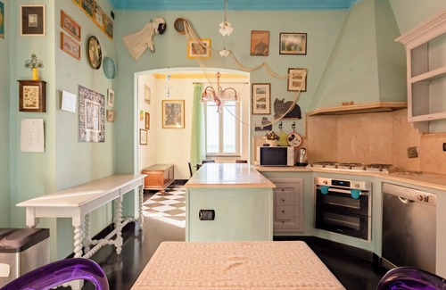 Nervi Apartment | Serene Genova Nervi Sea Front with Spa and Family Amenities