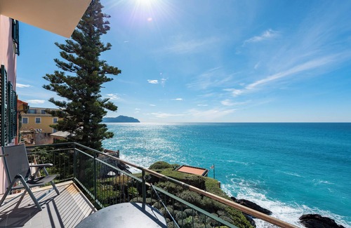 Nervi Apartment | Serene Genova Nervi Sea Front with Spa and Family Amenities