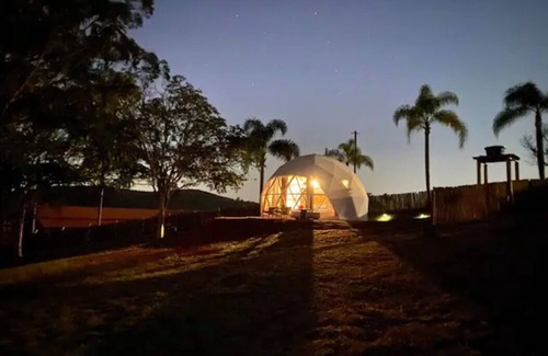 Santa Branca House | Unique Geodesic Dome Retreat Under the Stars Awaits You