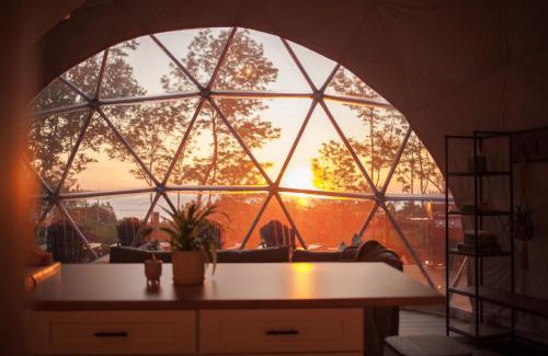 Grand Manan Island Villa | Cozy Geodome with Water Views on Grand Manan Island