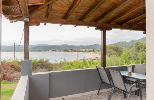 Toroni Apartment | Oceanfront Retreat: George's Sea View Apartment Awaits