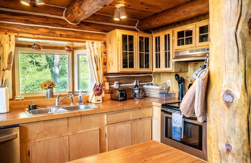 Georgetown Cabin | Relaxing Georgetown Lake Log Home Retreat with Hot Tub