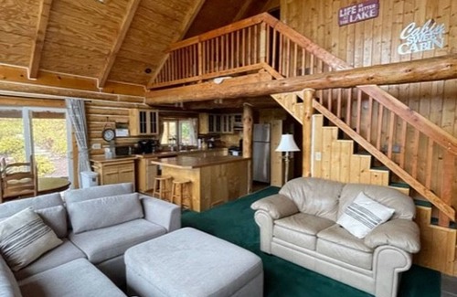 Georgetown Cabin | Relaxing Georgetown Lake Log Home Retreat with Hot Tub