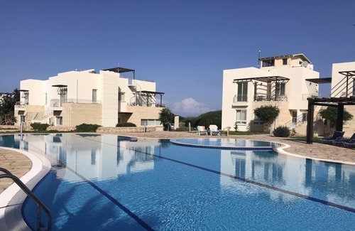 Esentepe Condo | Stylish Ocean View Apartment with Rooftop and Pool Access