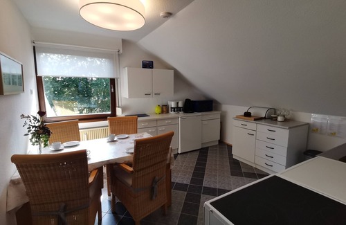Rohren Apartment | Geräuminge Dachgeschosswohnung für Urlaube mit Hund