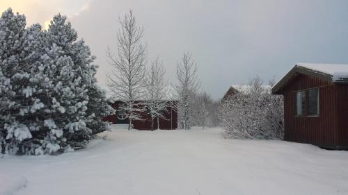 Arborg Resort | Discover Gesthus Selfoss: Family-Friendly with Hot Tub