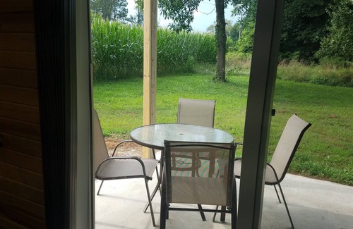 Fontanet Apartment | Serene Escape in Parke County with Hot Tub & Spa