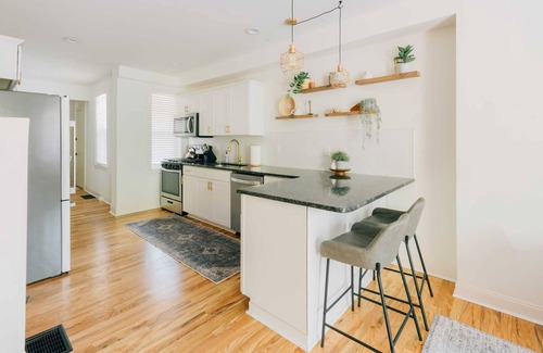 Historic Downtown Lancaster House | Downtown Getaway on Grant: Pet-Friendly with Parking