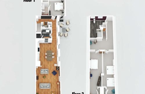 Covington Apartment | Getaway on Lee - Covington 3 Bedroom Apartment