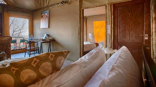 Savuti Cabin | Experience Ghoha Hills Savuti Lodge: 4-Star Oasis with Spa