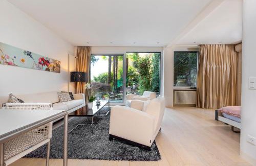 Castagnola Apartment | Experience Giardino Violetta: Oceanfront Bliss and High Ratings