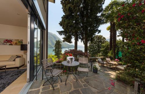 Castagnola Apartment | Experience Giardino Violetta: Oceanfront Bliss and High Ratings