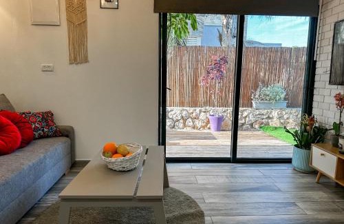 Nurit Cabin | Elegant Gilboa Cliffs Boutique Suite with Ocean Views