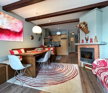 Cervinia Apartment | Artistic Retreat at Giomein - Rated 9.8/10 with Spa Access
