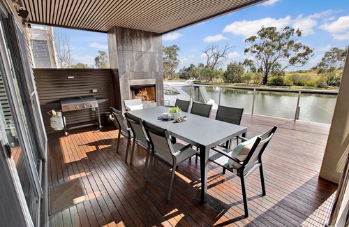 Paynesville House | Elegant Canal Retreat with Private Jetty & Lake Views