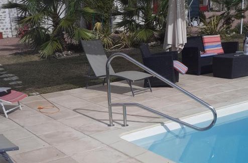 Saint-Maigrin House | Gite du Passignac: Oceanfront Retreat with Family-Friendly Pool