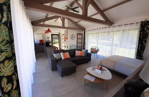 Siorac-en-Perigord House | Inviting Gite Le Loft at Domaine Benester with Pool Access