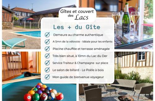 Louvemont House | Relax at Gite les Oiseaux in Louvemont with Heated Pool