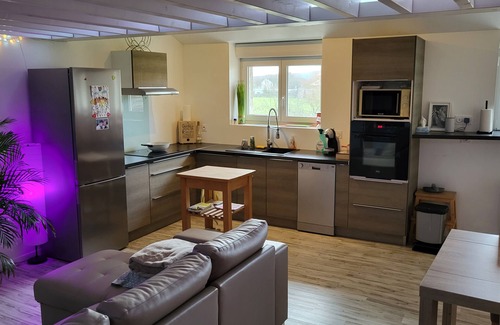 Moncel-sur-Seille Apartment | Modern and Tranquil Gite with Family-Friendly Amenities