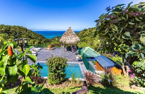 Desbonnes Villa | Exceptional Gite Orchidée: Oceanfront Bliss with Pool