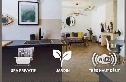 Longue-Jumelles House | Romantic Retreat at Gite Parenthèse with Spa & Hot Tub